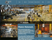 Tablet Screenshot of metaltechnology.co.za
